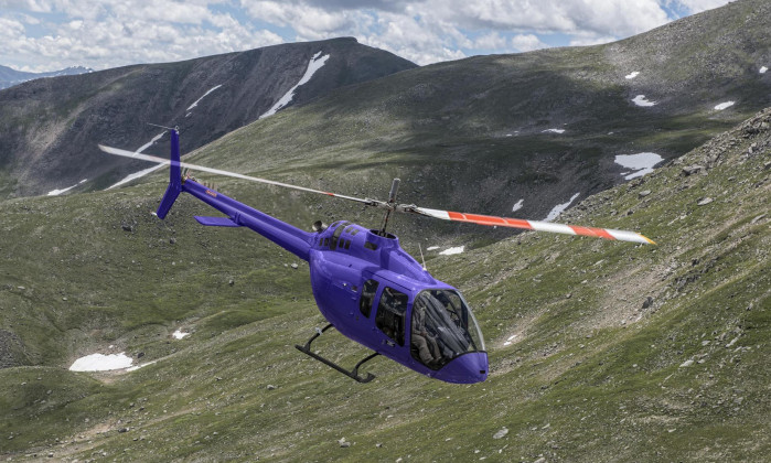 Premire livraison pour l'hlicoptre Bell 505 Jet Ranger X 