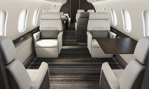 Bombardier dessine une nouvelle cabine pour les Global 5000 et 6000