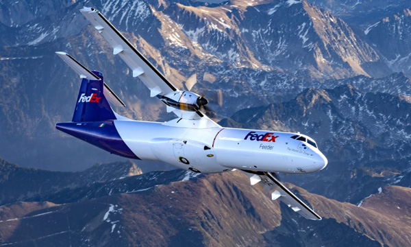 FedEx rceptionne son 1er ATR 72-600F, un nouvel avion conu spcifiquement pour le cargo