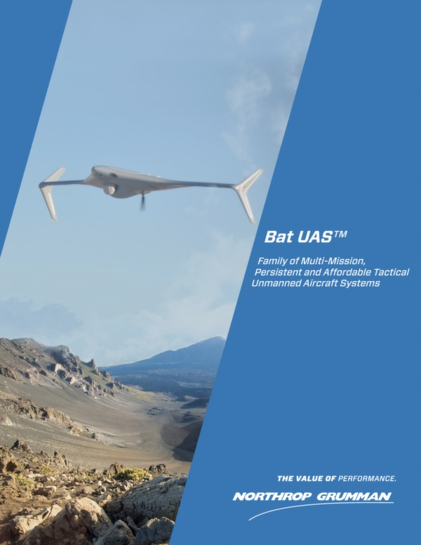 Northrop Grumman UAV BAT data sheet