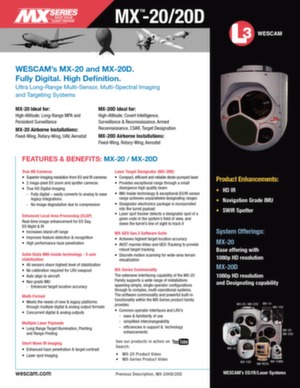 Brochure systme de surveillance MX-20