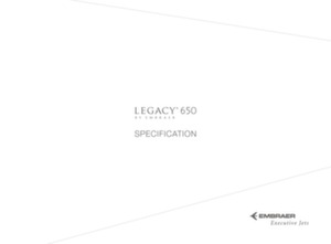 Legacy 650 - spcifications techniques