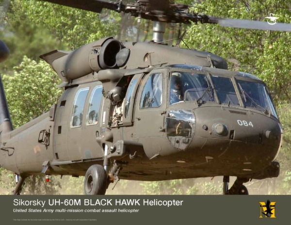 SIKORSKY Donnes techniques UH-60M Black Hawk 