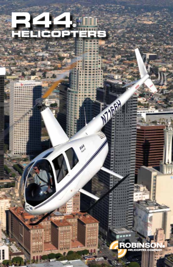 Robinson Helicopter R44 Raven/Clipper series brochure