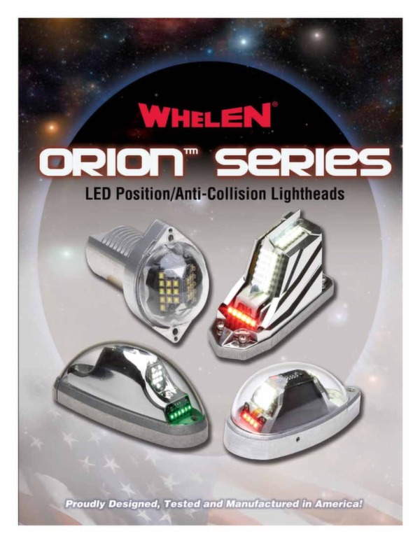 Whelen Engineering Brochure clairage LED Orion series
