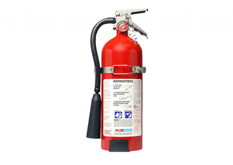 H3R Aviation Aircraft fire extinguisher FM-200