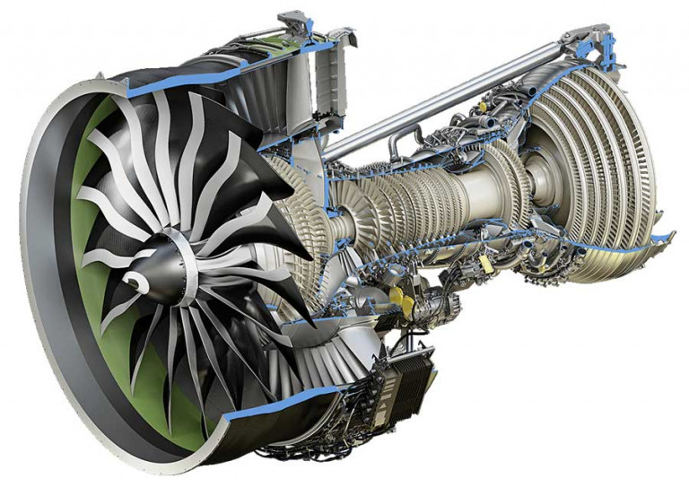 GE Aviation GE9X Commercial Aircraft Engine