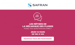Safran : participez au Live Chat « Les métiers de la Mécanique des fluides »