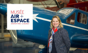 Anne Catherine Robert-Hauglustaine Directrice du Musée de l’air et de l’espace