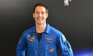 L'astronaute de l'ESA Thomas Pesquet