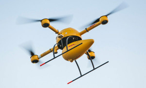 DHL parcelcopter: first delivery by drone in Europe today