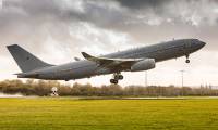 L'Airbus A330 MRTT a effectué un vol d'essai sans une seule goutte de carburant fossile
