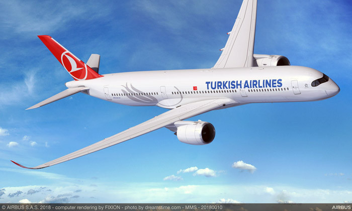 Turkish Airlines selects A350 XWB, lifting its fleet to new heights