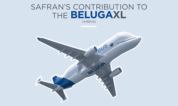 Airbus's giant BelugaXL cargo plane makes first flight, with a major contribution from Safran