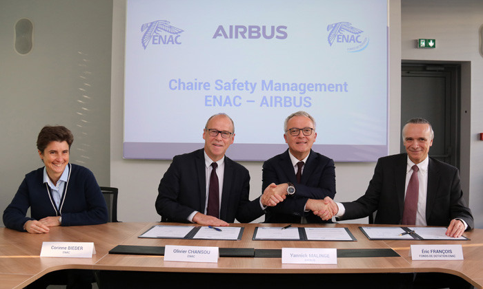 L'ENAC lance la chaire  Safety Management  ENAC-AIRBUS