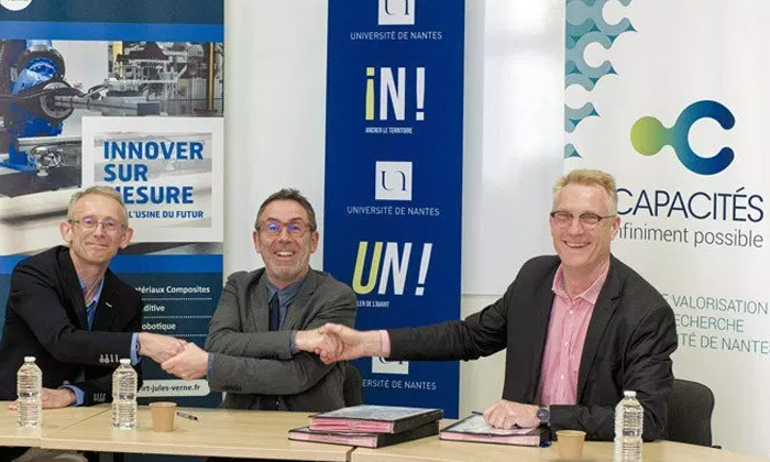 L'IRT Jules Verne, l'Universit de Nantes et Capacits SAS ont sign un accord de partenariat