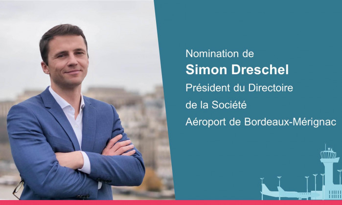 Aroport de Bordeaux : Nomination  la Prsidence du Directoire de la Socit aroportuaire