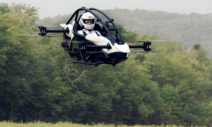 VIDEO. Jetson One: an electric quadcopter revolutionizes personal flight