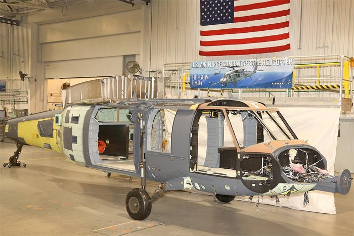 Sikorsky dbute l'assemblage final du premier HH-60W