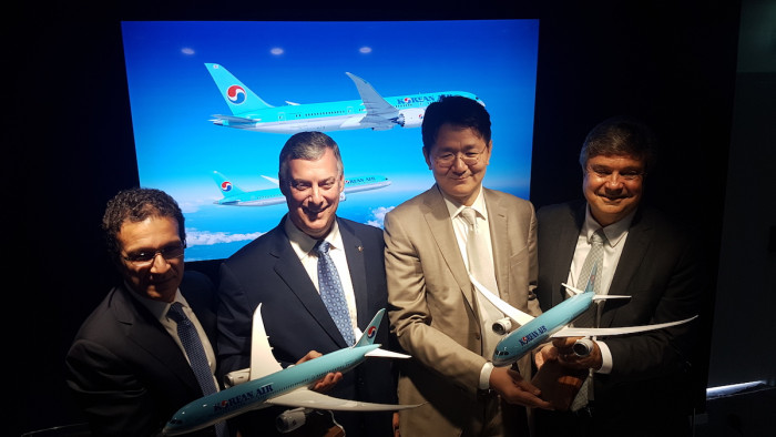 Korean Air va multiplier sa flotte de 787 par quatre