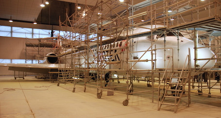 Satys reprend le site de peinture d'avions ATE  Chteauroux