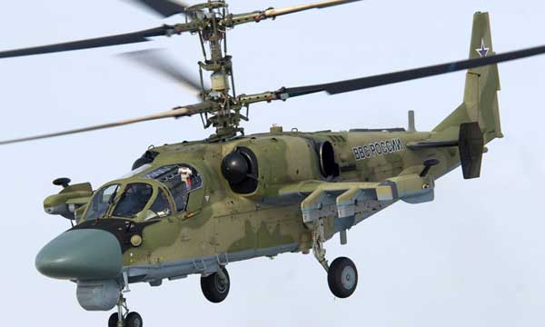 Russian Helicopters presents new military helicopters 