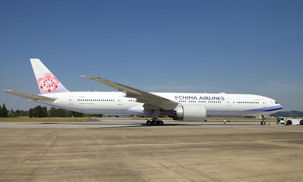 China Airlines receives their first of 10 Boeing 777-300ER