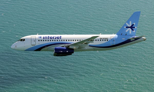 SuperJet International announces additional 10 SSJ100 for Interjet