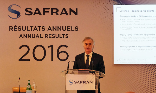 Safran atteint des niveaux record de rentabilité en 2016