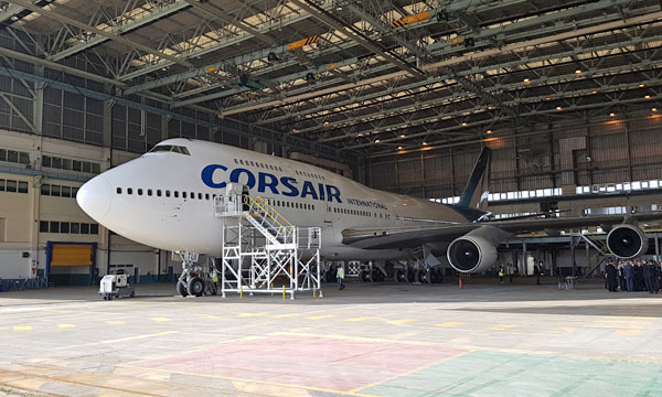 Corsair inaugurates its new maintenance hangar at Paris/Orly