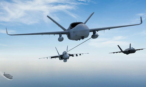 General Atomics s'associe  Boeing pour le futur drone ravitailleur