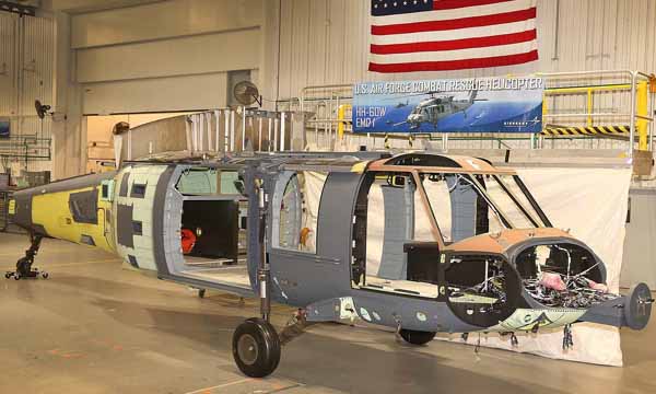 Sikorsky commence l'assemblage final du premier HH-60W