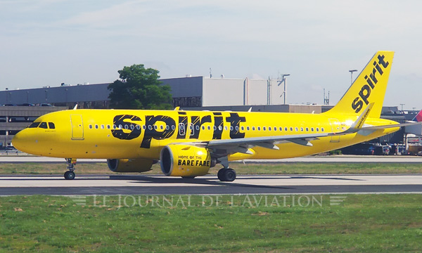 Spirit Airlines change ses siges pour amliorer le confort de ses passagers