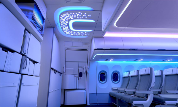 La cabine Airspace d'Airbus bientt installe sur la famille A320neo