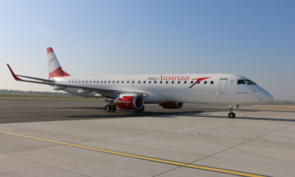 Austrian Airlines entrusts its E-Jet landing gear to Liebherr Aerospace