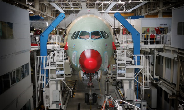 Airbus trs proche du lancement formel de l'A350 cargo