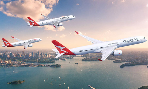 Qantas relance le projet Sunrise, commande 12 Airbus A350-1000 et confirme ses A321XLR et A220