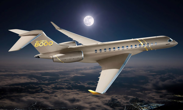 EBACE : Bombardier présente son Global 8000 