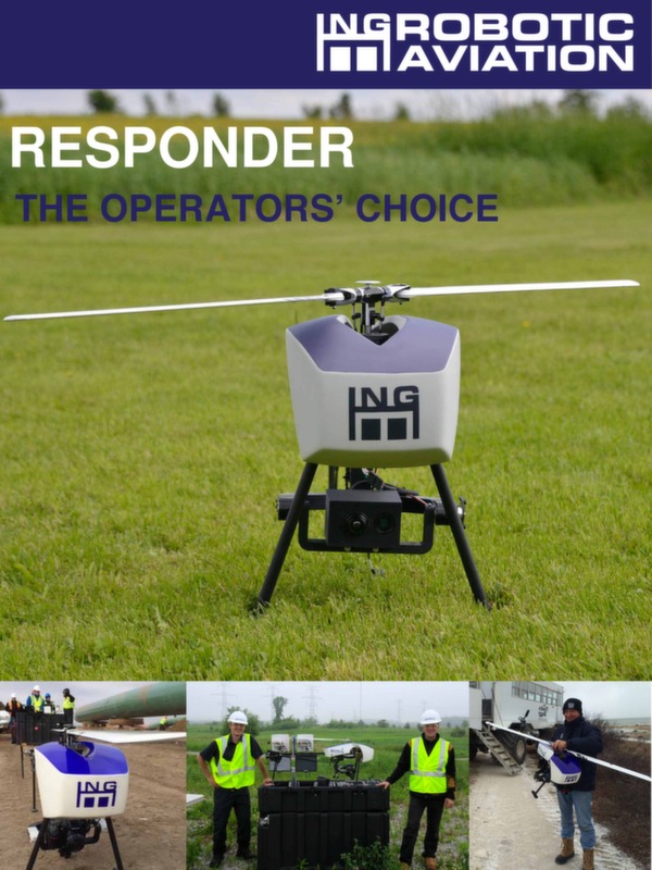 ING Robotic Aviation Brochure drône Responder 
