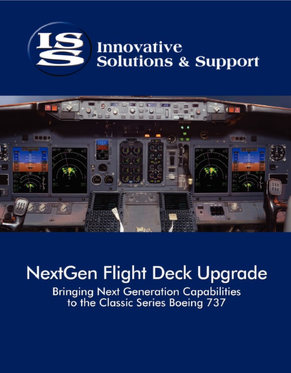 Innovative Solutions & Support B737 NextGen flight deck brochure 