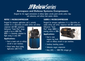 Aerospace air and gas compressor brochure