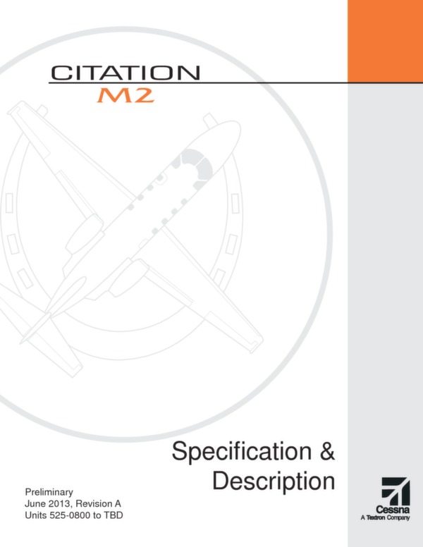 Cessna Cessna Citation M2 technical data