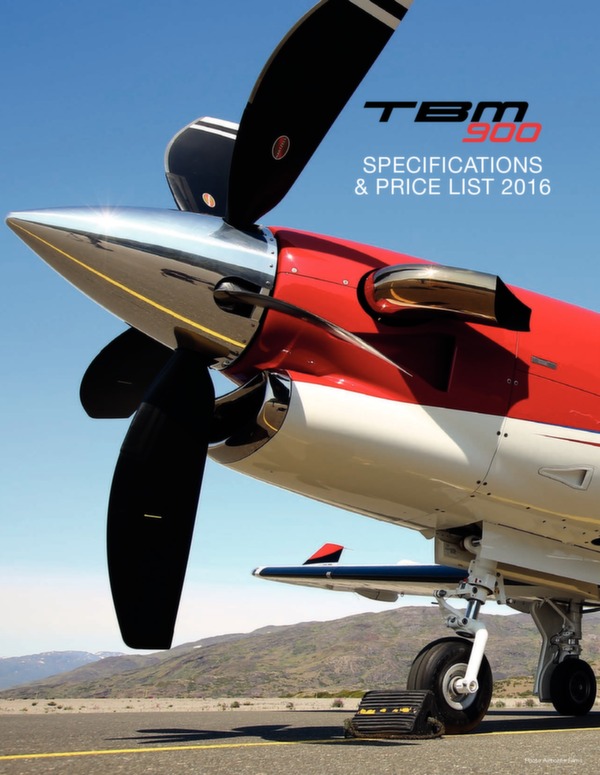 DAHER TBM 900 - Specs and price list
