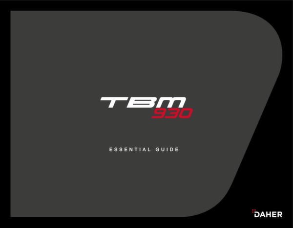 DAHER TBM 930 : Essential Guide