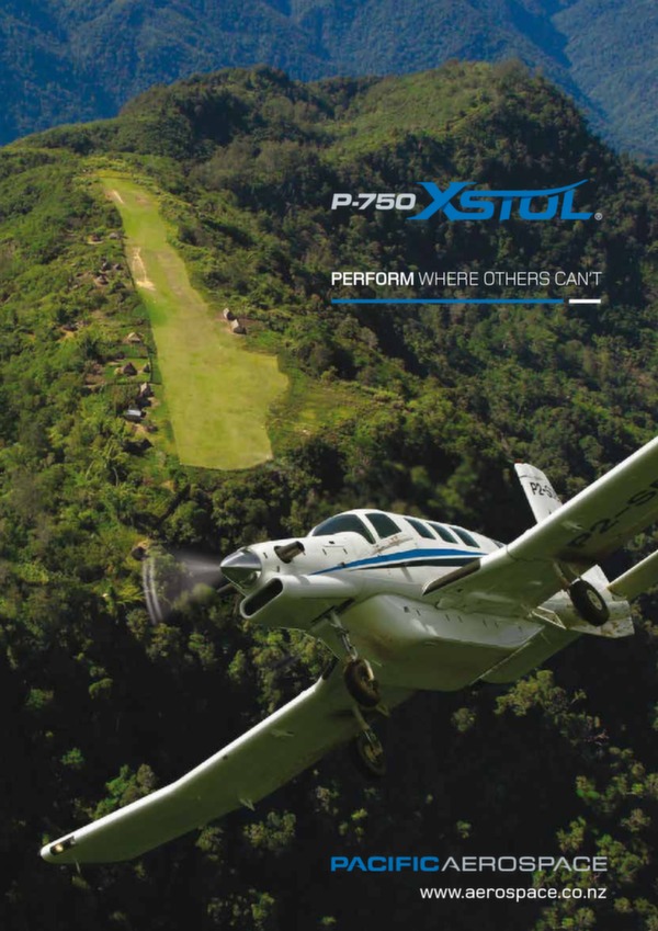 Pacific Aerospace P-750 XSTOL flyer
