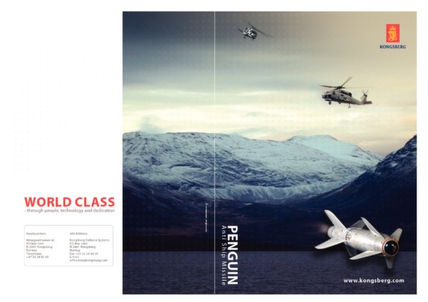 Kongsberg Gruppen Antiship missile Penguin brochure