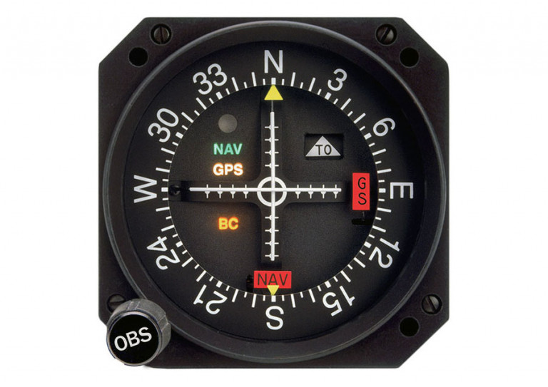 Mid-Continent Instruments and Avionics Course deviation indicator MD200-306