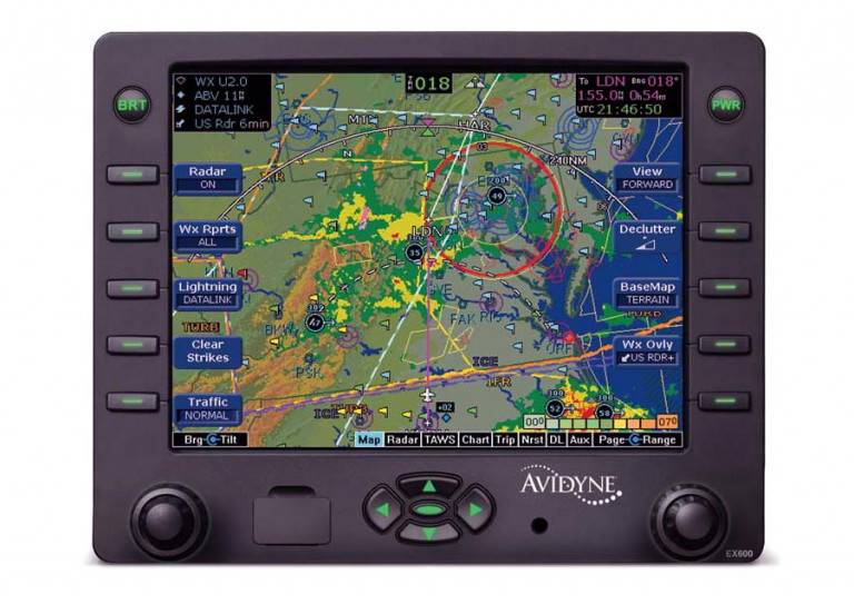 Avidyne Corporation Ecran d'affichage multifonction EX600