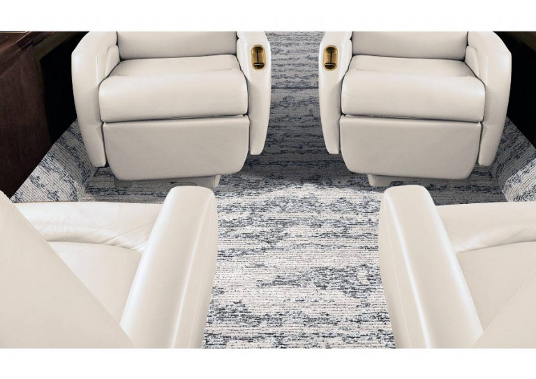 Aircraft Interior Products White Oak custom carpet