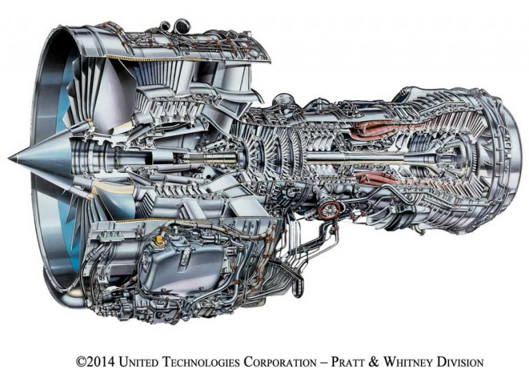 Pratt & Whitney V2500 turboréacteur
